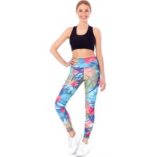 Karacan Spor B07 Baskılı Tayt