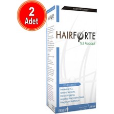 Hairforte  Erkek Sprey 60 Ml - 2 Adet