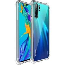 Miscase Huawei P40 Lite Anti Crash Darbeye Dayanıklı Şeffaf Silikon Kılıf