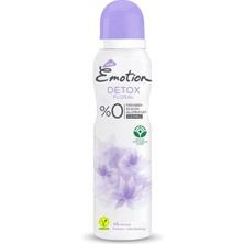 Emotion 2 Adet Detox Floral Kadın Deodorant Sprey 150 ml