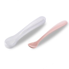 Mamajoo Beslenme Kaşığı & Saklama Kutusu 2li Powder Pink