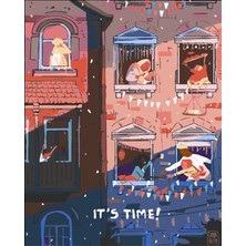 Womb Hobby Ramazan Ruhu Sayılarla Boyama Seti 40X50  Tuvale Gerili