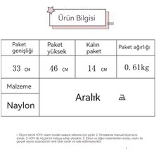 Jimmy Fois Dört Parçalı Okul Çantası (Yurt Dışından)