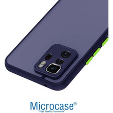 Microcase Xiaomi Poco X3 Gt London Serisi Darbeye Dayanıklı Kılıf - Buzlu Mavi