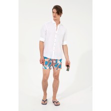 U.S. Polo Assn. Erkek Saks Deniz Şortu 50252053-VR045