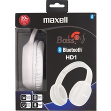 Maxell B13-HD1 Bass 13 Kulak Üstü Bluetooth KULAKL-B13-HD1 Beyaz