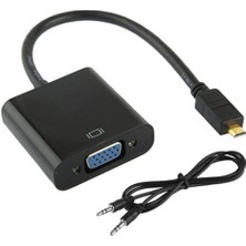 Rob Ada  Micro HDMI To VGA + Ses Çevirici Mikro HDMI VGA