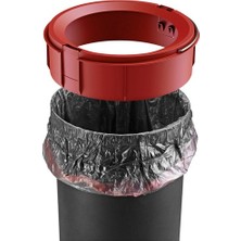 Hailo Pure S Kırmızı Çöp Kovası - 3 L