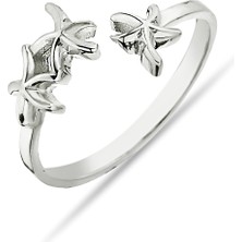 Argentum Concept 925 Ayar Gümüş Deniz Yıldızı Figürlü Yüzük - Y012001