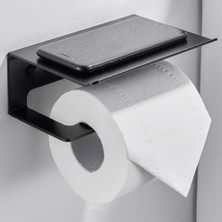 Hzm Collection Metal Banyo Wc Kağıt Rulo Peçetelik, Tuvalet Peçete Askılığı