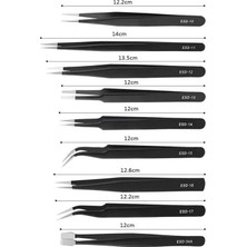 Bst 9 Parça Esd Anti Statik Elektronik Tamir Hassas Cımbız Seti Paslanmaz Çelik