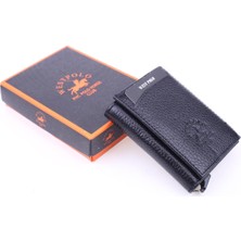 West Polo 5550 Hakiki Deri Erkek Mekanizmalı Kartlık Cüzdan