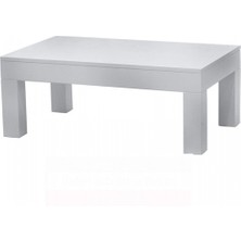 Mobilya Baba Gana Beyaz Orta Sehpa