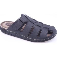 Apella Baron 2208 Erkek Ortopedik Önü Kapalı Günlük Terlik