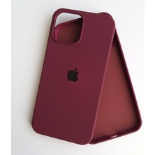 Gritty iPhone 13 Pro Max Uyumlu Lansman Içi Kadife Silikon Telefon Kılıfı