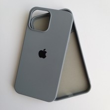 Gritty iPhone 13 Pro Max Uyumlu Lansman Içi Kadife Silikon Telefon Kılıfı