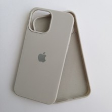 Gritty iPhone 13 Pro Max Uyumlu Lansman Içi Kadife Silikon Telefon Kılıfı