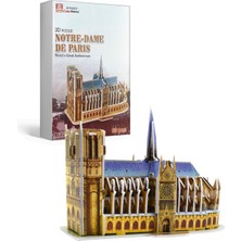 p parti oyunevi Notre Dame De Paris 3D Puzzle Yapboz Maket