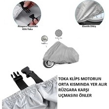 Wovex Aprilia Tuareg 660 Motosiklet Brandası,branda(Arka Çanta Uyumlu Değildir)