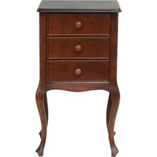 Mobilya Baba Crow Ceviz Komodin Telefonluk