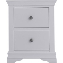 Mobilya Baba Nettle 2 Çekmeceli Komodin Telefonluk