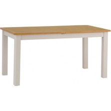 Mobilya Baba Caramel Açılabilir Yemek Masası 160 cm