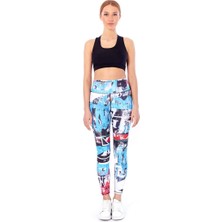 Karacan Spor B03 Baskılı Tayt