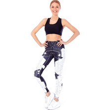 Karacan Spor B02 Baskılı Tayt