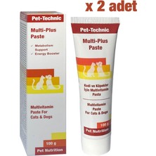 Pet-Technic Pet Technic 2li Multi Plus Pasta Multivitamin Desteği