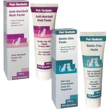 Pet-Technic Pet Technic Anti Hairball Malt + Biotin Zinc Pasta