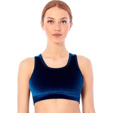 Karacan Spor KB 01 Kadife Saks Büstiyer