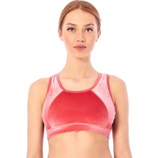 Karacan Spor KB 02 Kadife Somon Büstiyer