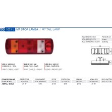 Bosch M7 Stop Lamba Camı