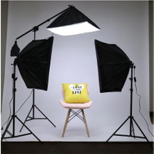 Cazip Shop Cazipshop Yemek Çekim Işığı Ürün Çekim Işığı 50X70 Softbox Deveboynu Set