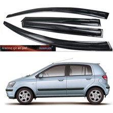 Bosch Cam Rüzgarlığı Hyundaı Getz 2002-2011 Ön-Arka Sport Style