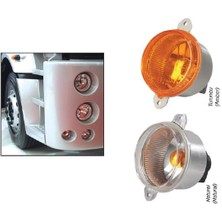 Ayfar Ön Sinyal (Gündüz Farı) 12V Beyaz Karsan Jest Ford KARGO(24AD)