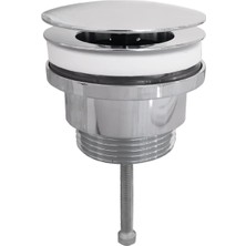 E.C.A Eca Sabit Kapaklı Pirinç Lavabo Sifonu Üst Takım 402129032