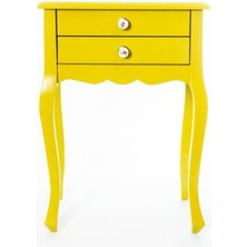 Mobilya Baba Viper Sarı Komodin Telefonluk