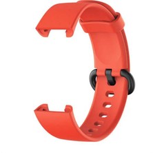 Markacase Mi Watch Lite Için Silikon Kordon Turuncu