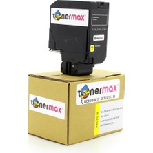 tonermax Lexmark CS720-74C5SY0 Sarı Muadil Toner Yüksek Kapasiteli