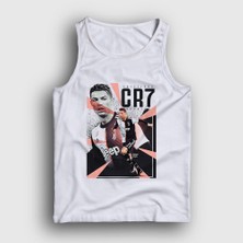 Presmono Unisex Beyaz Poster V2 Futbol Cr7 Cristiano Ronaldo Atlet