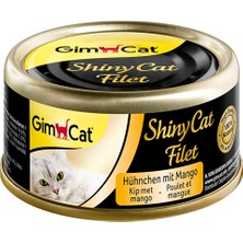 Berlin Shop Gimcat Shinycat Fileto Kedi Maması -Tavuk Mango 70GR