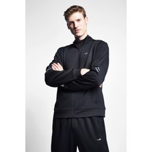 Lescon Siyah Erkek Fermuarlı Üst 22S