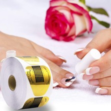 Aba Nails 500 Lü Gold Protez Tırnak Şablon Alt Form