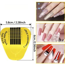 Aba Nails 500 Lü Gold Protez Tırnak Şablon Alt Form