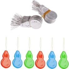 Waroom 150 Parça Yay Teli Dikiş Ekleme Iğne Tahliyesi Plastik Zanaat Dikiş Makinesi (Yurt Dışından)