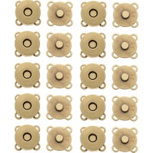 Waroom 20 Set Manyetik Toka Çıktılar Çanta Çanta Çanta Çanta Dikiş Araç 14 mm (Yurt Dışından)