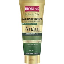 Bioblas Botanic Oils Argan Yağlı Saç Bakım Kremi 250ml+Sıvı Saç Kremi 115ml