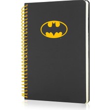 Mabbels Superman Butik Defter Çizgili 96 Yaprak 17X24 + Batman Butik Defter Çizgili 96 Yaprak 24X17