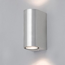 14 Watt Beyaz Işık Ledli Nikel Kaplama Plastik Kasa Çift Yönlü Dekoratif  Duvar Aplik